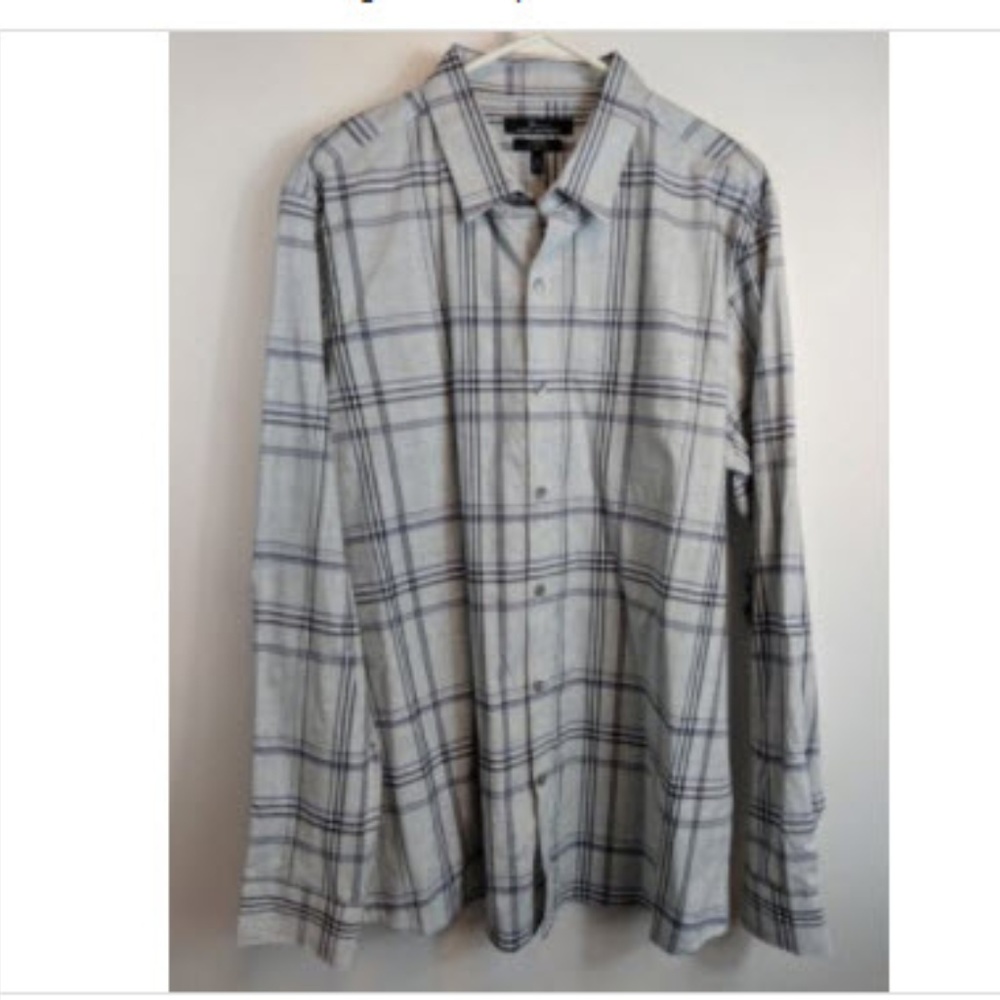 NWOT Mark Anthony XL Slim Fit Stretch Cotton Shirt
